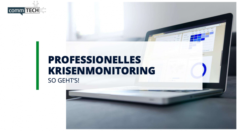 Whitepaper: Professionelles Krisenmonitoring – So geht's!