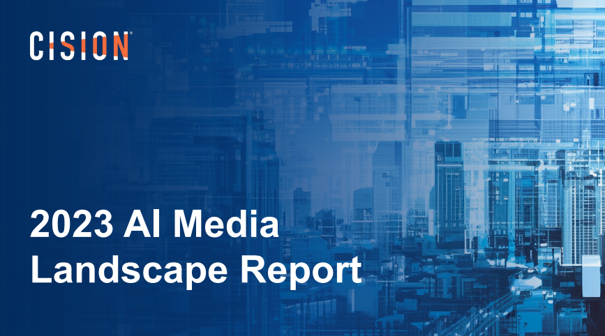 The 2023 AI Media Landscape Report aims to provide an understanding of how traditional media treat the topic of AI, how social media users think and talk about AI and what this says about public perception.