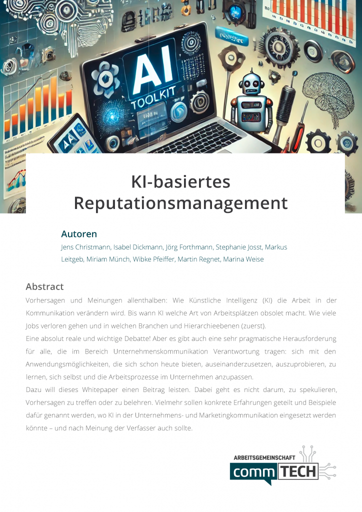 Whitepaper: KI-basiertes Reputationsmanagement