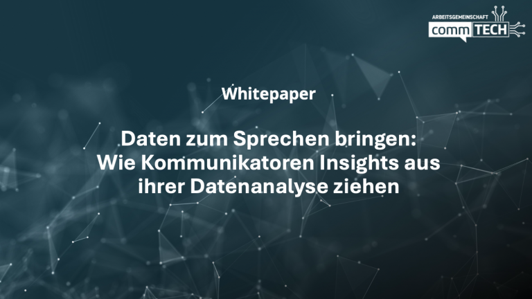 Whitepaper: Daten zum Sprechen bringen