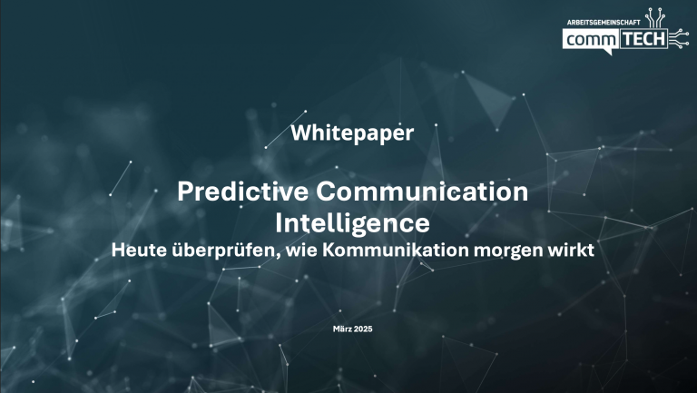 Whitepaper: Predictive Communication Intelligence
