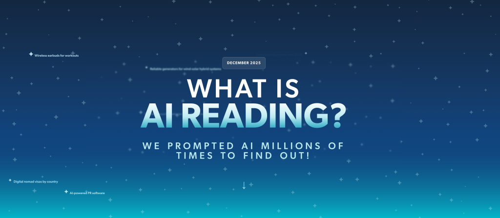 Welche Inhalte greifen KI-Systeme auf, wenn sie Antworten generieren und nach welchen Kriterien wählen sie ihre Quellen aus? Dieser Frage geht der Report What is AI Reading? von Muck Rack nach. Grundlage der Analyse sind mehr als eine Million ausgewertete Links aus Antworten von ChatGPT, Claude, Gemini und Perplexity, erhoben zwischen Juli und Dezember 2025.