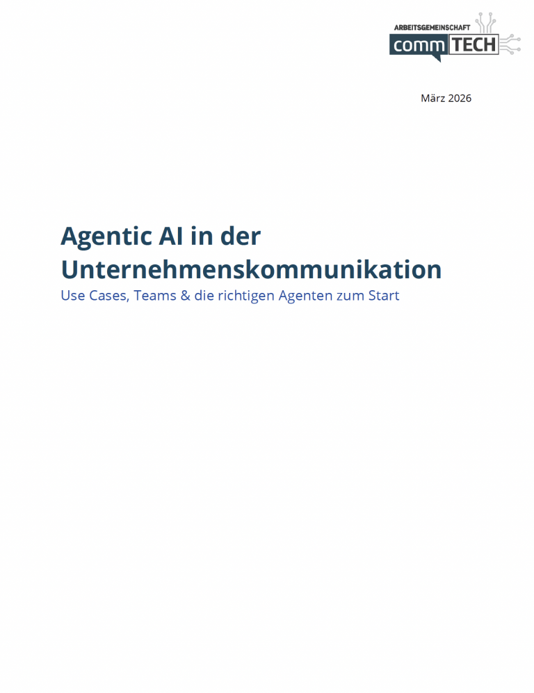 Whitepaper: Agentic AI in der Unternehmenskommunikation
